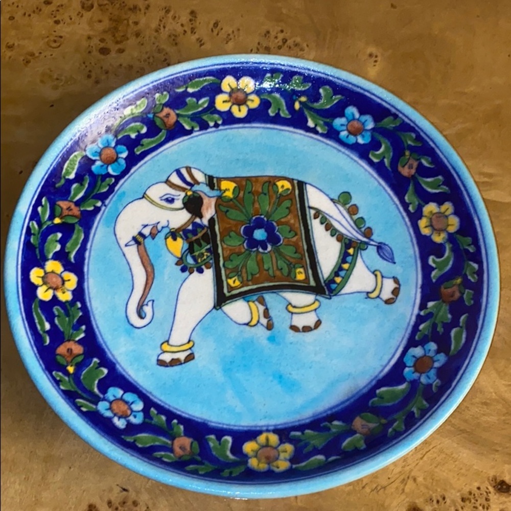 Indian Handpainted Decorative Wall Plate